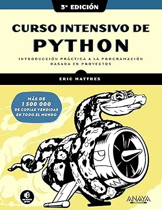 Portada del libro Curso intensivo de Python