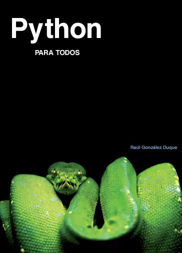 Portada del libro Python para todos